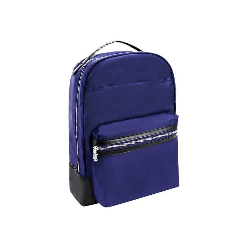 McKlein PARKER Laptop Backpack, Small, Navy (18557) image 1