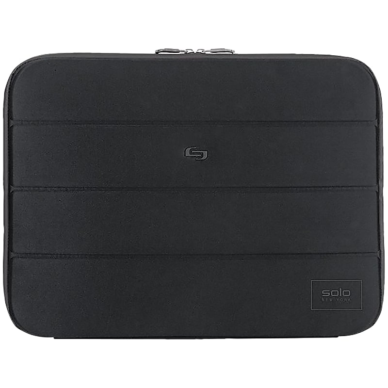 Solo New York Bond Neoprene Laptop Sleeve for 15.6" Laptops, Black (PRO115-4) image 1