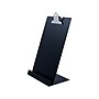 Saunders Aluminum Clipboard/Tablet Stand, Memo Size, Black (22530)~#|#~sp59710653_sc7