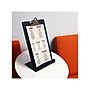 Saunders Aluminum Clipboard/Tablet Stand, Memo Size, Black (22530)~#|#~sp59710655_sc7