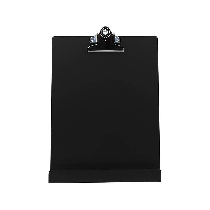 Saunders Aluminum Clipboard Letter Size, Black (22521) | Staples