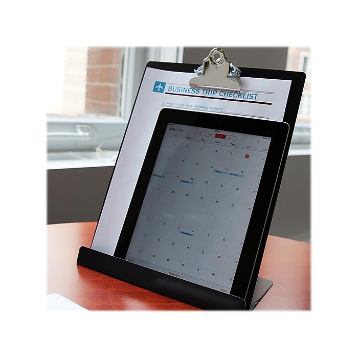 Saunders Aluminum Clipboard Letter Size, Black (22521) | Staples