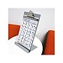 Saunders Aluminum Clipboard/Tablet Stand, Memo Size, Silver (22529)~#|#~sp59710661_sc7