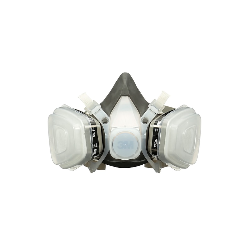 3M™ Half Facepiece Disposable Respirator Assembly 53P71, Organic Vapor/P95 Respiratory Protection, Large image 1