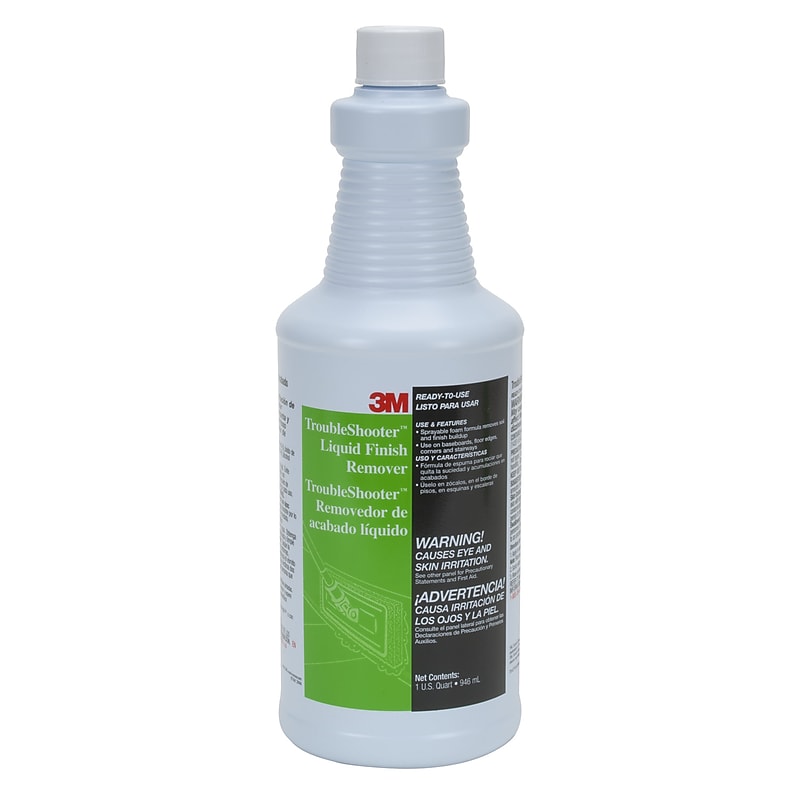 3M™ TroubleShooter™ Liquid Finish Remover, Quart, 6/Case (29524) image 1