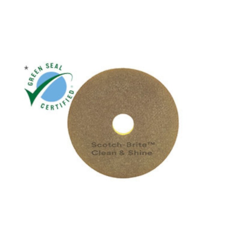 Scotch-Brite Clean & Shine 17" Scrub Pad, 5/Carton (CS17) image 1