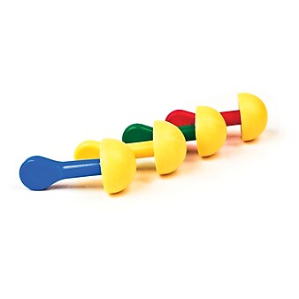 3M™ E-A-R™ EXPRESS™ Pod Plugs™ Earplugs, Uncorded, Assorted Color Grips, Pillow Pack, 100/Box (321-2200)