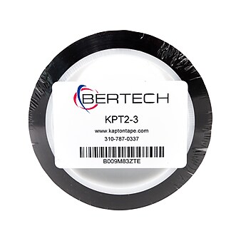 Kapton HN Heat Resistant Tape, 3" x 36 Yds., Amber (KPT2-3)