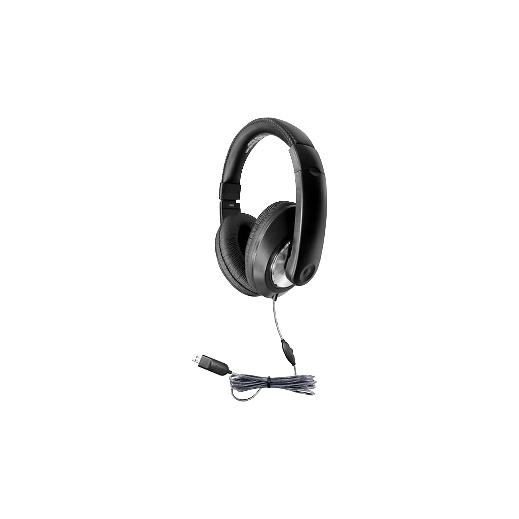 Hamilton Buhl Smart-Trek Stereo Headphones, Black/Silver (ST1BKU) Sansujyuku sansujyuku.com