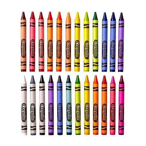 Crayola® Crayons, 24/Box Staples