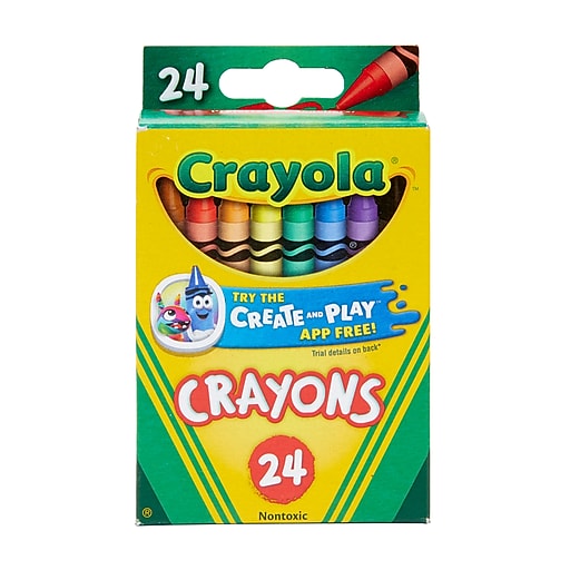 Crayola® Crayons, 24/Box