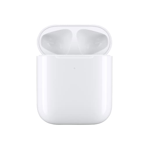 Tyggegummi Havbrasme Resultat Apple Wireless Charging Case for Airpods, White (MR8U2AM/A) | Staples