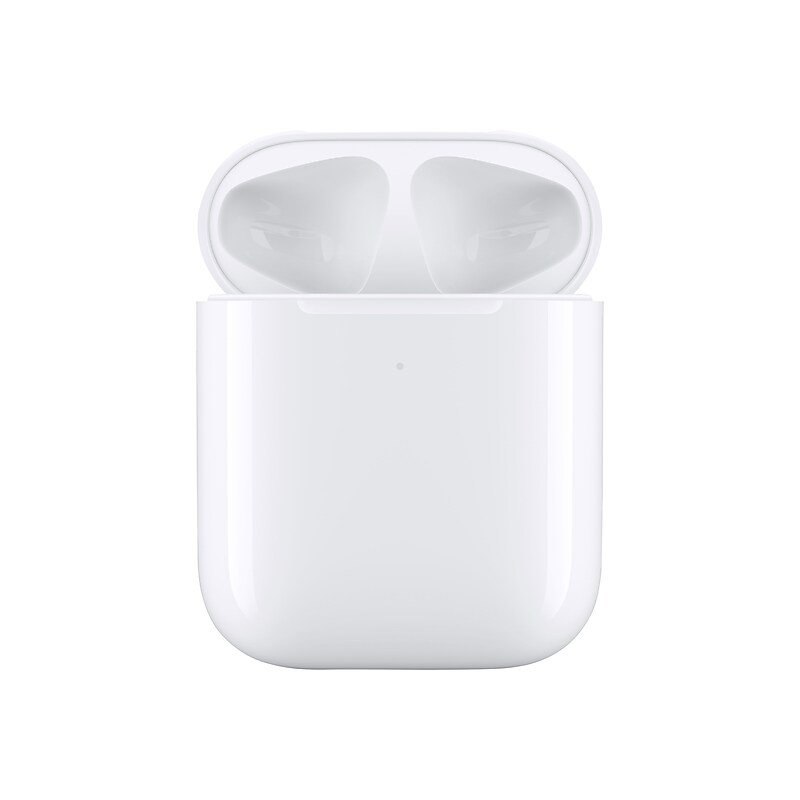 Apple Wireless Charging Case for Airpods, White (MR8U2AM/A) image 1