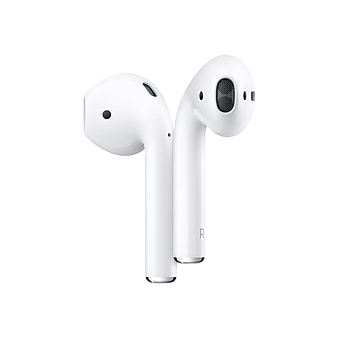 Apple AirPods (2nd Generation) Bluetooth Earbuds, White (MV7N2AM/A)