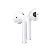 Apple AirPods (2nd Generation) Bluetooth Earbuds w/ Charging Case, White (MV7N2AM/A)