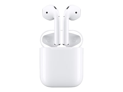 tårn lærred stress Apple AirPods (2nd Generation) Bluetooth Earbuds, White (MV7N2AM/A) |  Staples