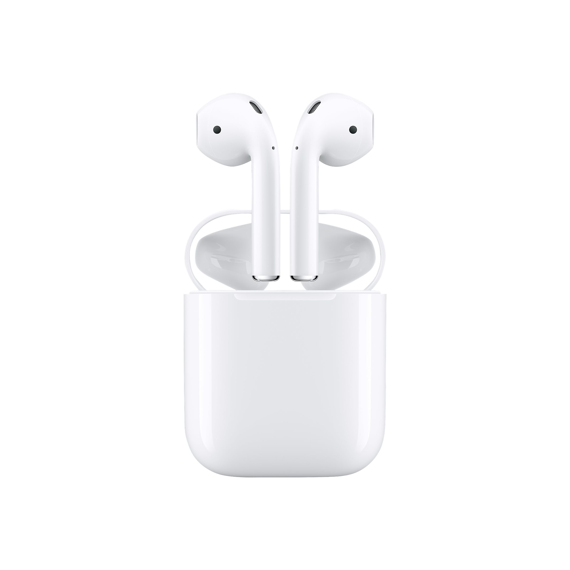 Apple AirPods (2nd Generation) Bluetooth Earbuds, White (MV7N2AM/A) Sansujyuku sansujyuku.com
