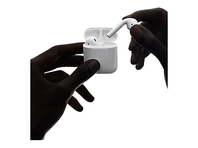 オーディオ機器 イヤフォン Apple AirPods (2nd Generation) Bluetooth Earbuds, White (MV7N2AM/A 