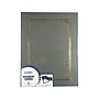 Geographics Classic Linen Certificate Holders, 8.5" x 11", Gray/Gold, 6/Pack (49323)~#|#~sp59992457_sc7