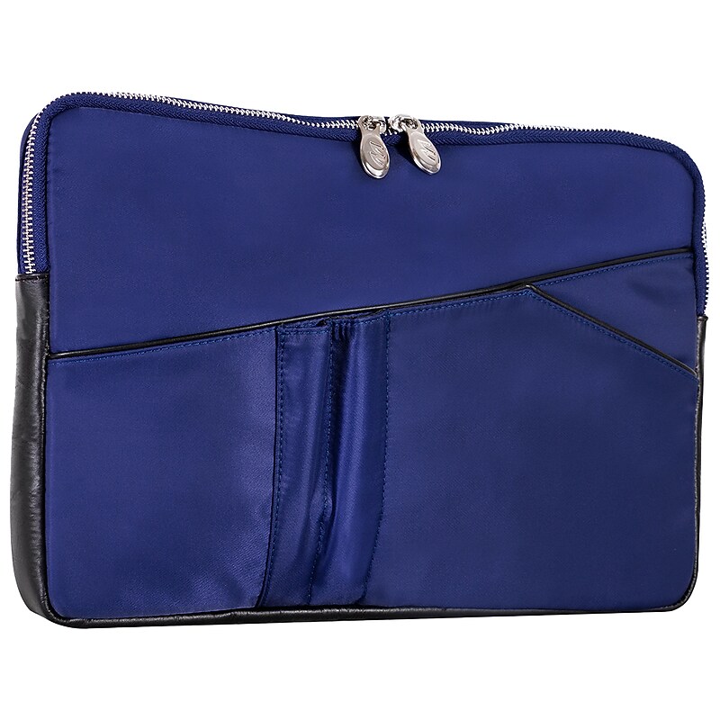 McKlein N Series AUBURN 15" Nylon Laptop Sleeve, Navy (18327MCK) image 1