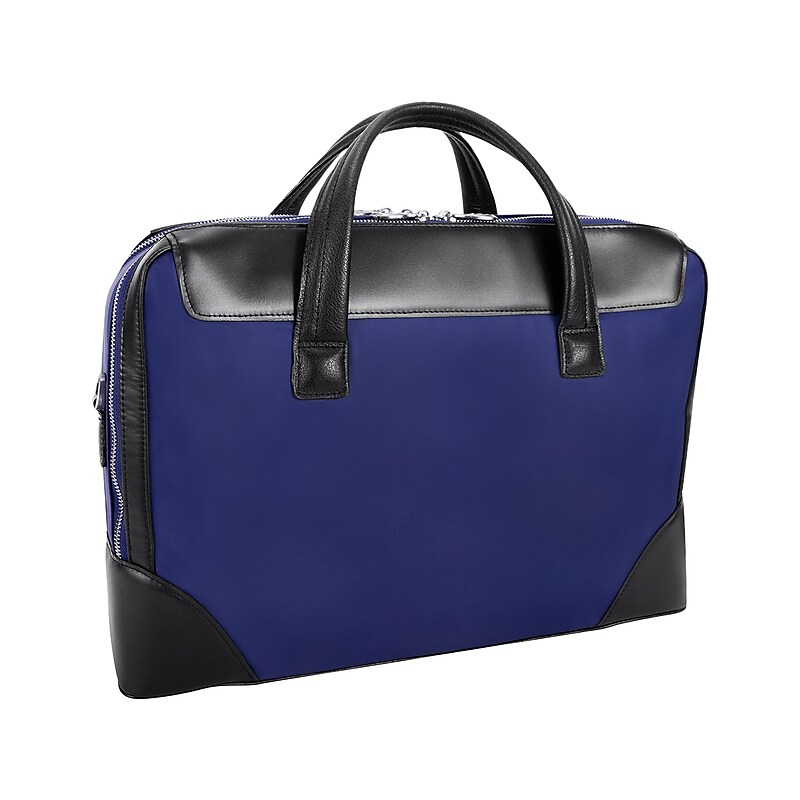 McKleinUSA N Series HARPSWELL Nylon Pocket Briefcase, Navy (18567) image 1