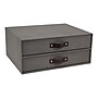 Bigso Birger 2 Drawers File Storage, Gray (9431C6443)~#|#~sp59997155_sc7