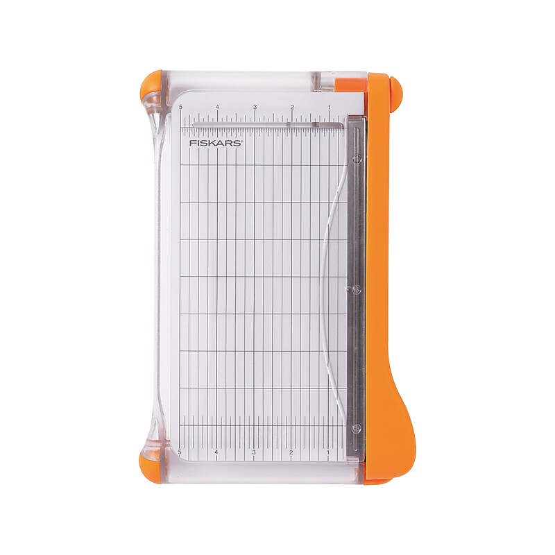 Fiskars 9" Craft Trimmer, White/Orange (178100-1001) image 1