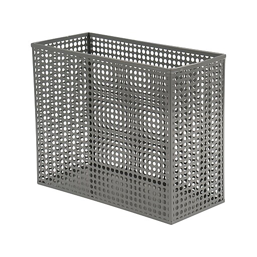 NeatLife Edison Metal Drawer Organizer, Gray (993434769) Staples