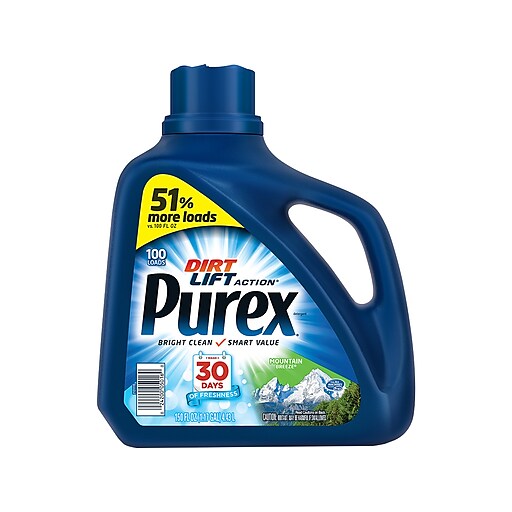 Purex Dirt Lift Action Mountain Breeze Laundry Detergent Liquid 150 Fl Oz Dia05016 At Staples