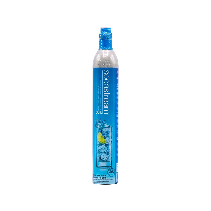 SodaStream Drink Maker Carbonating Cylinder, Blue (1032220010) image 1