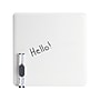 Poppin Steel Dry-Erase Whiteboard, 12.5" x 12.5" (105086)~#|#~sp59997940_sc7