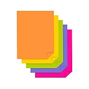 Neenah Paper Creative Collection 65 lb. Cardstock Paper, 8.5" x 11", Assorted Colors, 50 Sheets/Pack (91507)