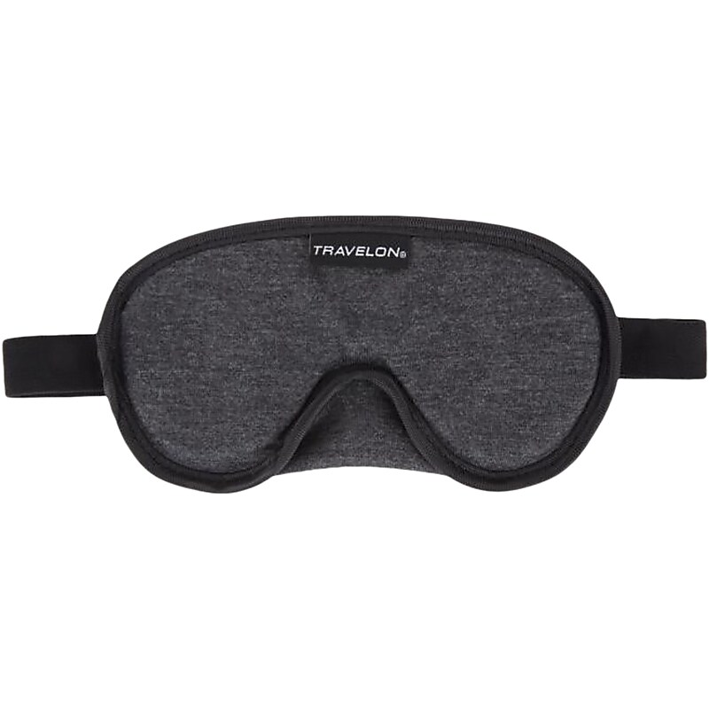 Travelon Polyester Sleep Mask, Charcoal (13358-530) image 1