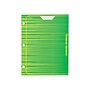 Mead Trapper Keeper Paper 3-Hole Punched 2-Pocket Portfolio Folder, Assorted Colors (33100)~#|#~sp60200284_sc7