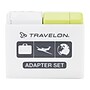 Travelon Universal Plastic Travel Power Adapter, Lime (19508-440)~#|#~sp60205397_sc7