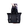 McKlein N Series DYLAN Nylon Convertible Backpack Tote, Medium, Black (18485)~#|#~sp60205402_sc7