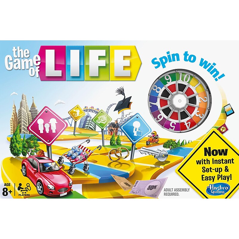 Hasbro The Game Of Life Board Game (04000) image 1