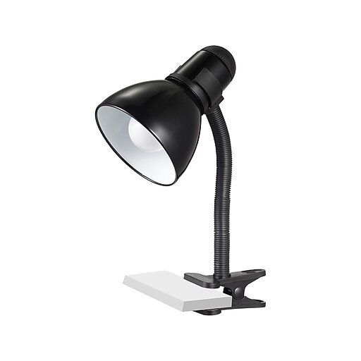 VLight Incandescent Desk Lamp, 14", Black (VS571213B) at Staples