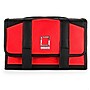 Lencca 5" Faux Leather Travel Organizer, Water Resistant, Red Black (LENLEA025)~#|#~sp6030292_sc7
