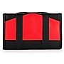 Lencca 5" Faux Leather Travel Organizer, Water Resistant, Red Black (LENLEA025)~#|#~sp6030296_sc7
