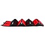 Lencca 5" Faux Leather Travel Organizer, Water Resistant, Red Black (LENLEA025)~#|#~sp6030300_sc7