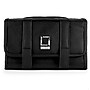 Lencca Stowaway 5" Faux Leather Travel Organizer, Water Resistant, Classic Black (LENLEA020)~#|#~sp6030425_sc7
