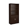 Bush Business Furniture Westfield 73"H 5-Shelf Bookcase with Adjustable Shelves, Mocha Cherry Wood (SRC103MR)~#|#~sp60350070_sc7