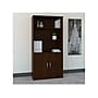 Bush Business Furniture Westfield 73"H 5-Shelf Bookcase with Adjustable Shelves, Mocha Cherry Wood (SRC103MR)~#|#~sp60350072_sc7