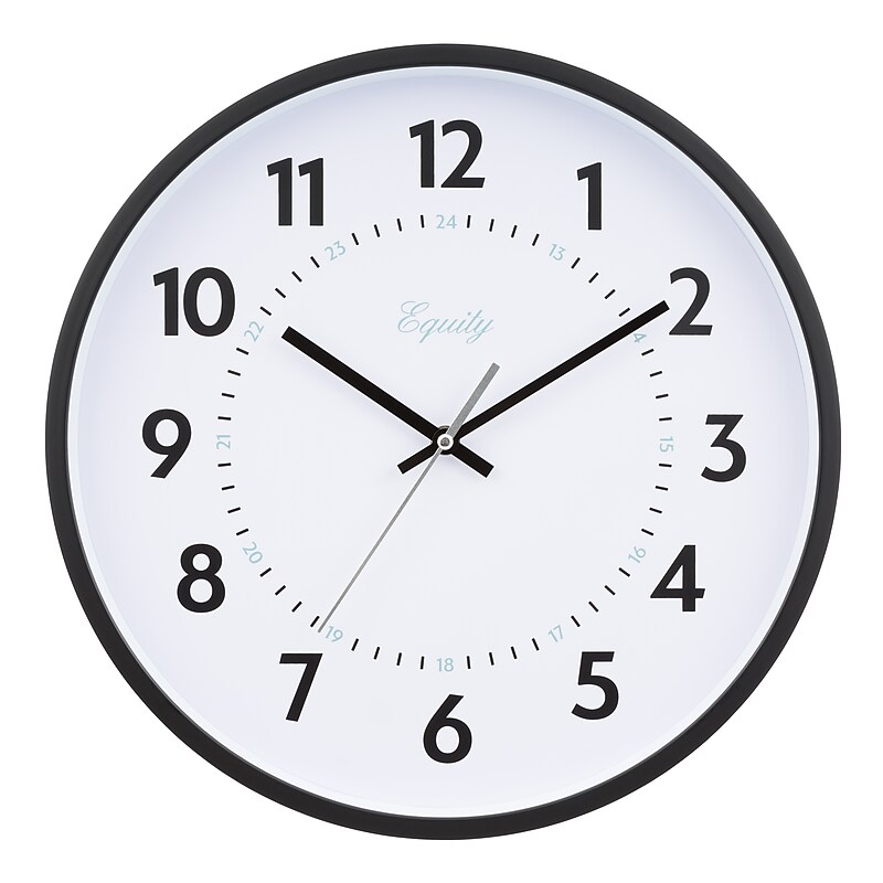 Equity by La Crosse 14 Inch Commercial Analog Clock (25509) image 1