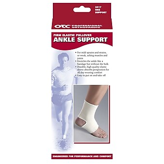 OTC Pullover Elastic Ankle Support, Medium (2417-M)