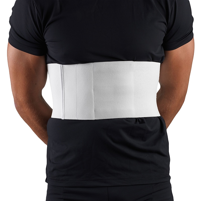 OTC Universal Rib Belt For Men, U/L, White, (2459U-L) image 1