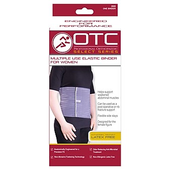 OTC Select Series Multiple Use Binder For Women - 9 inch, XL, Blue, (2688-XL)
