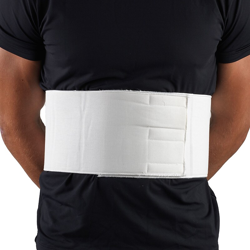Champion Rib Belt For Men, XL, White, (6171-XL) image 1