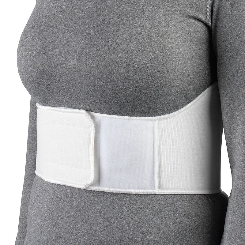 Champion Rib Belt For Women, M, White, (6170-M) image 1